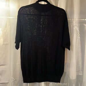 NWOT Paul Fredrick Silk Short Sleeves Shirt